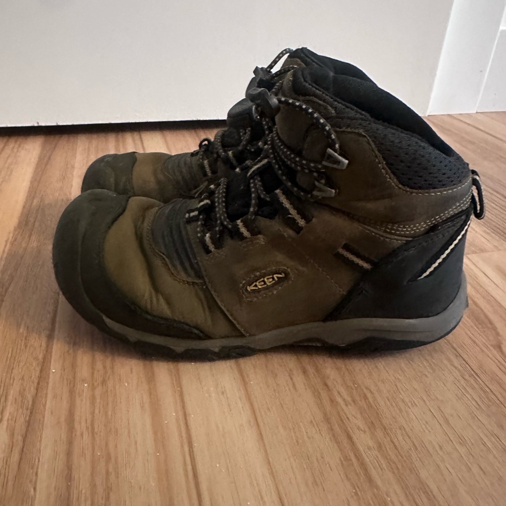 Keen Kids Brown Black Hiking Boots